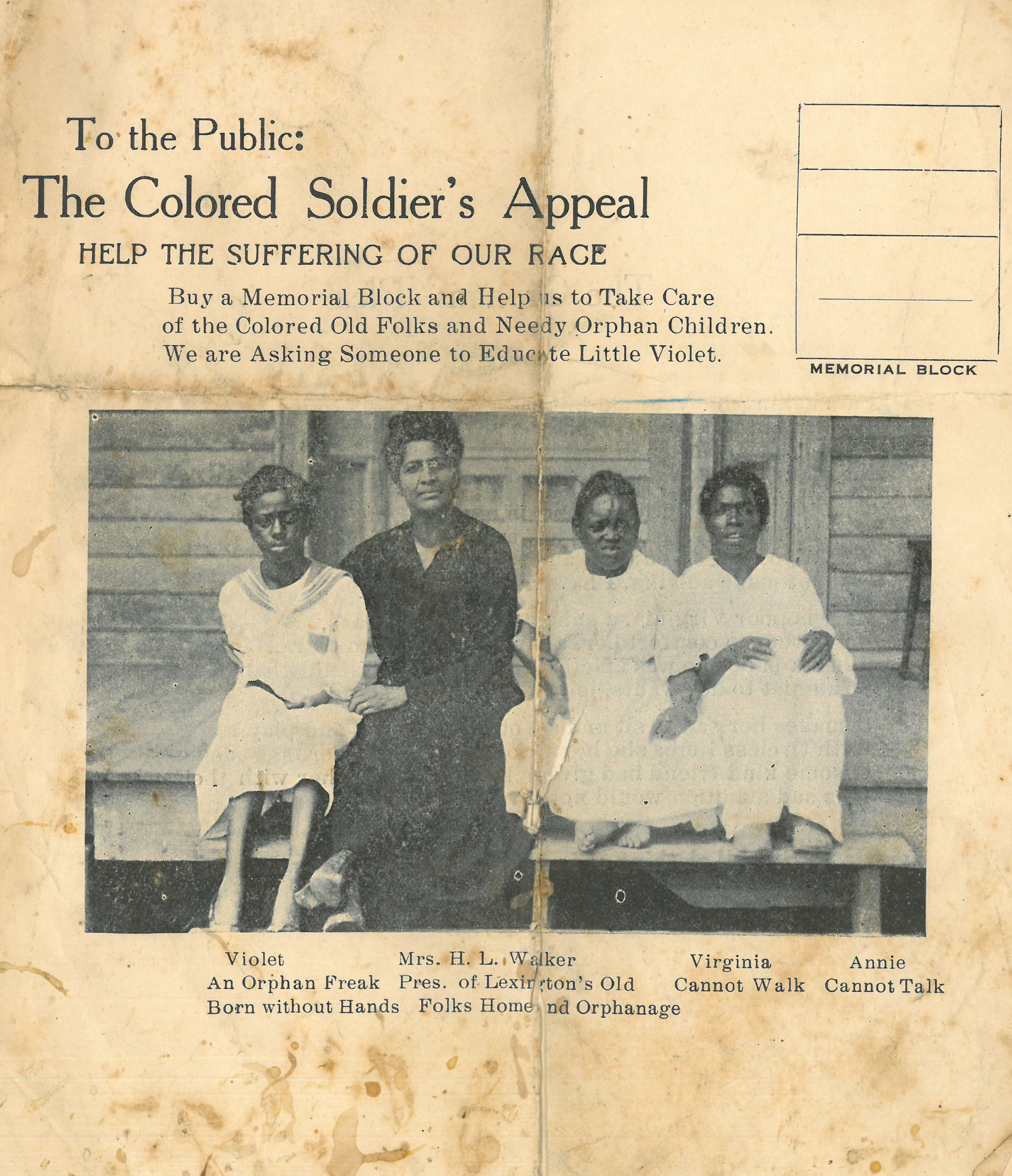 World War I and Rockbridge