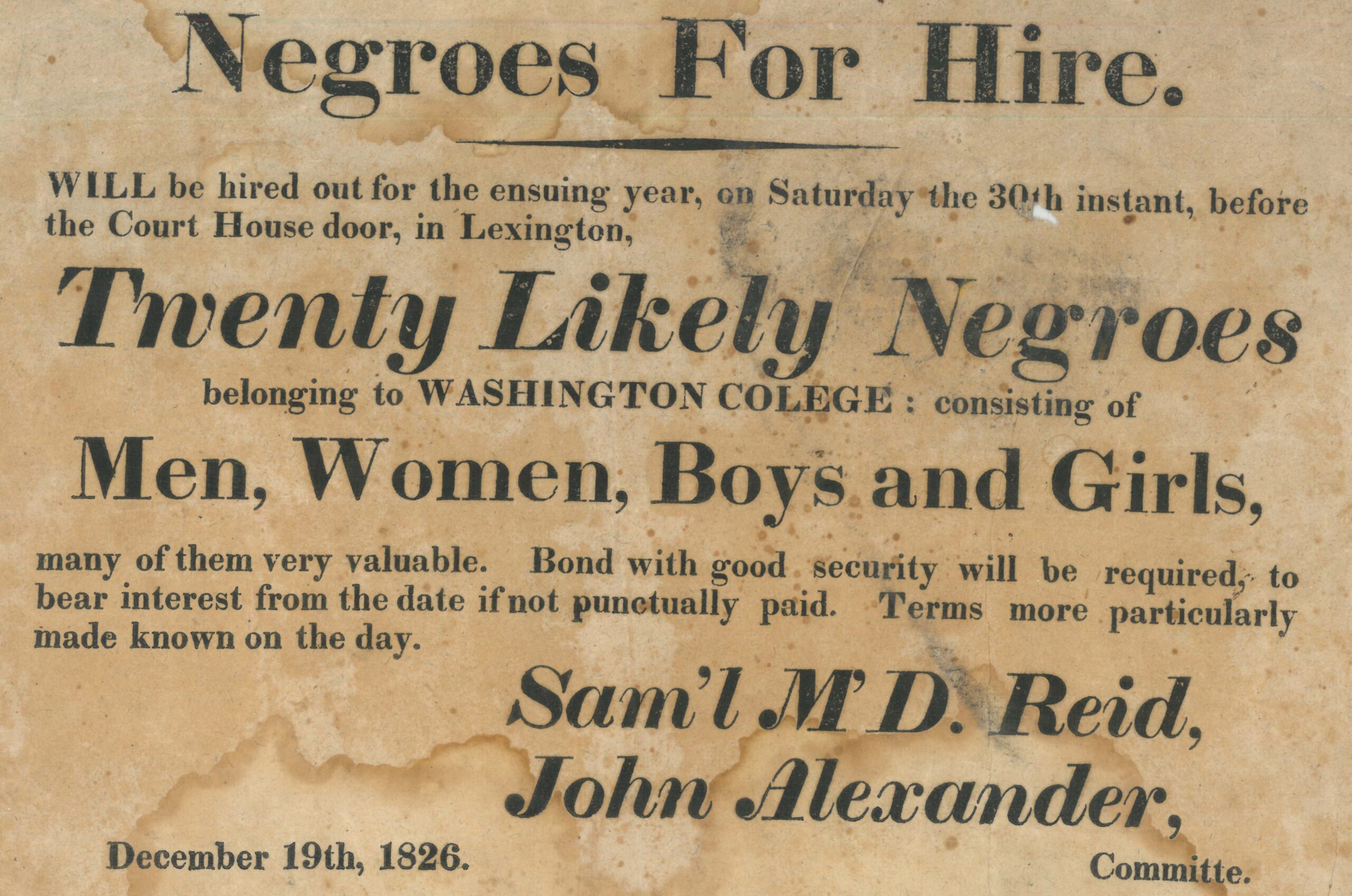 Local Black Histories: Virtual Access, Lasting Archive