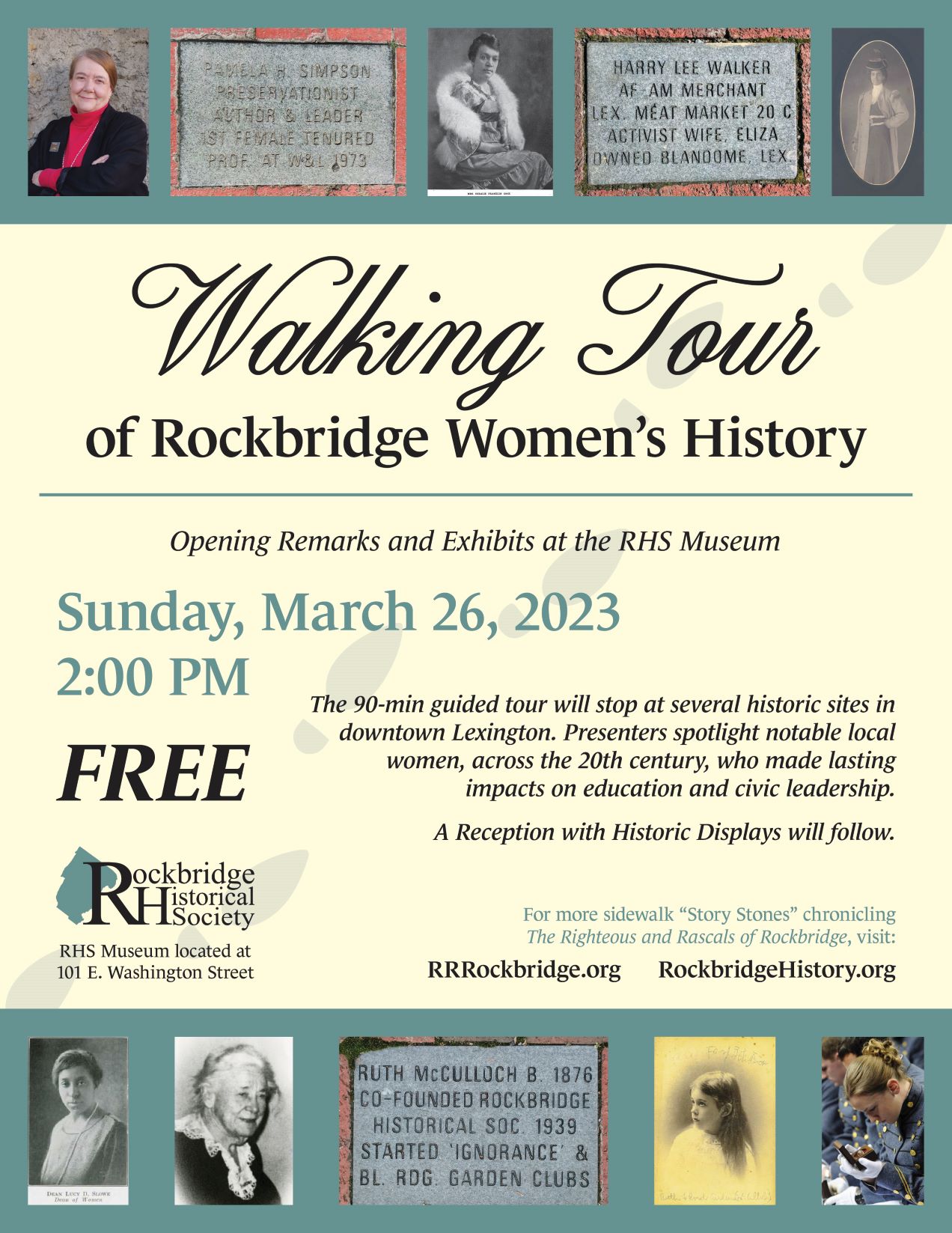 Rockbridge Women’s History Walk