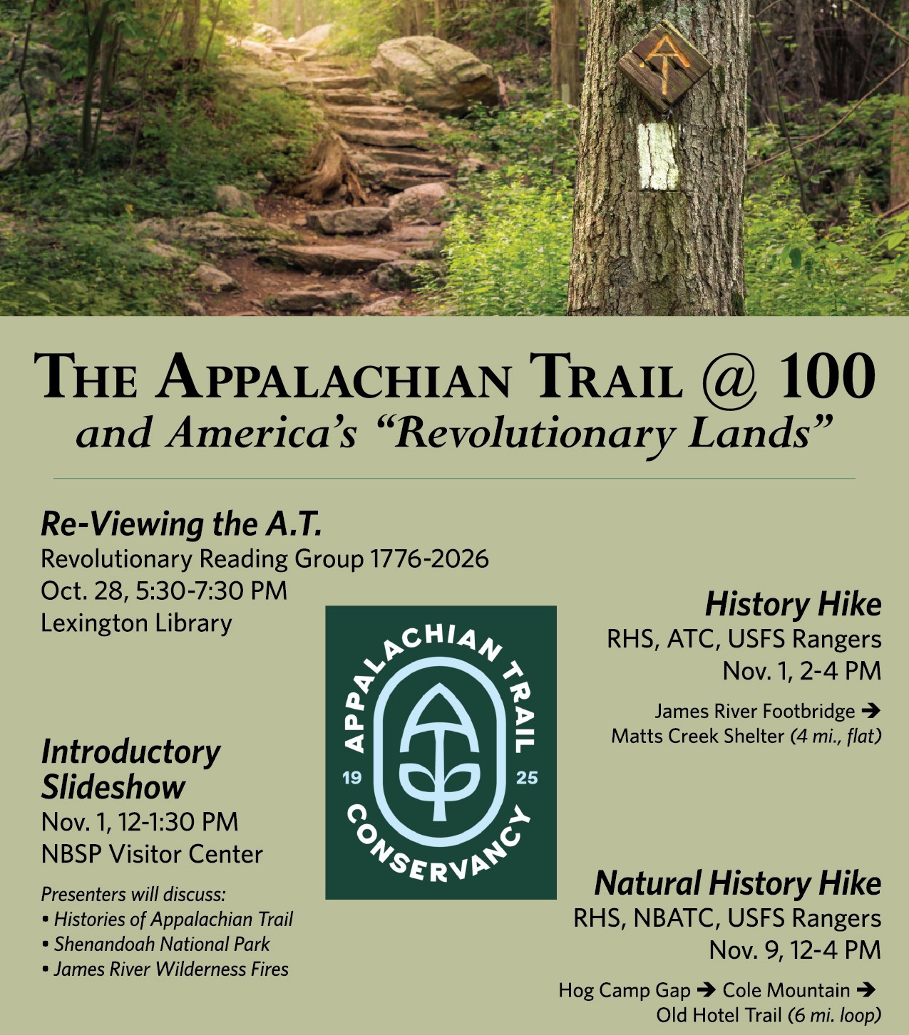 The Appalachian Trail at 100 and America’s “Revolutionary Lands”